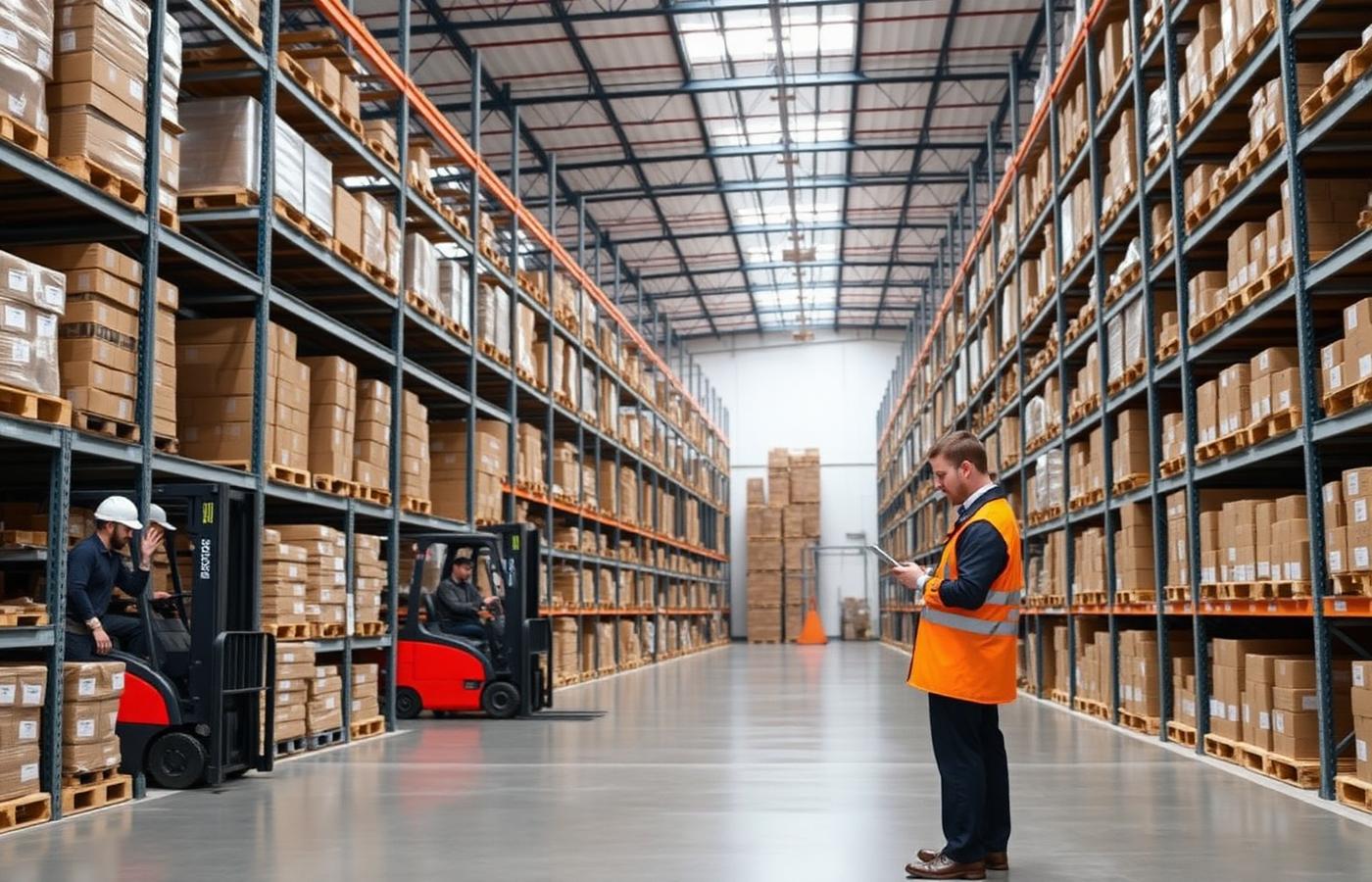 Modern export warehouse operations